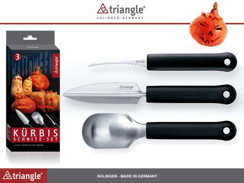 Set coltelli per zucca Triangle