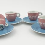 Set da 4 tazze caffè Illy Collection Louise Borgeois 2003