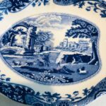 Portacaramelle Foglia Blue Italian di Spode