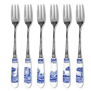 Set 6 forchettine da dolce Blue Italian di Spode