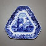 Vassoio triangolare Blu Italian di Spode