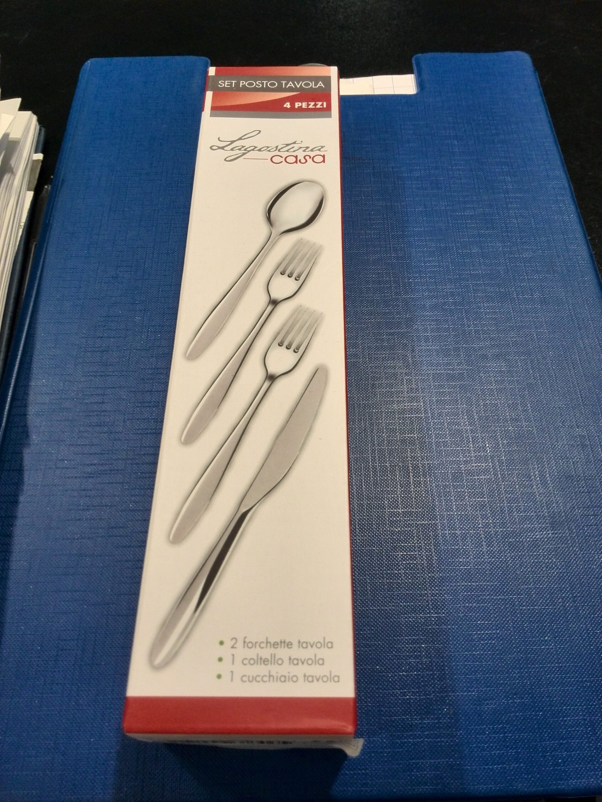 PREZZO SPECIALE: Set 4 pezzi posate Luisa Lagostina