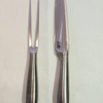 Set Mami coltello e forchetta carni di Alessi