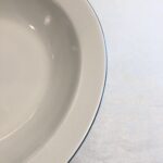 Risottiera decoro Rusticana bianco di Mancioli