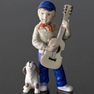 Statua Alex suona la chitarra – Figurine Royal Copenhagen
