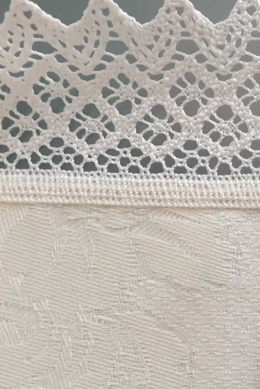 Tovaglia Lisa bianco 40 X 100 cm di Ulbrich