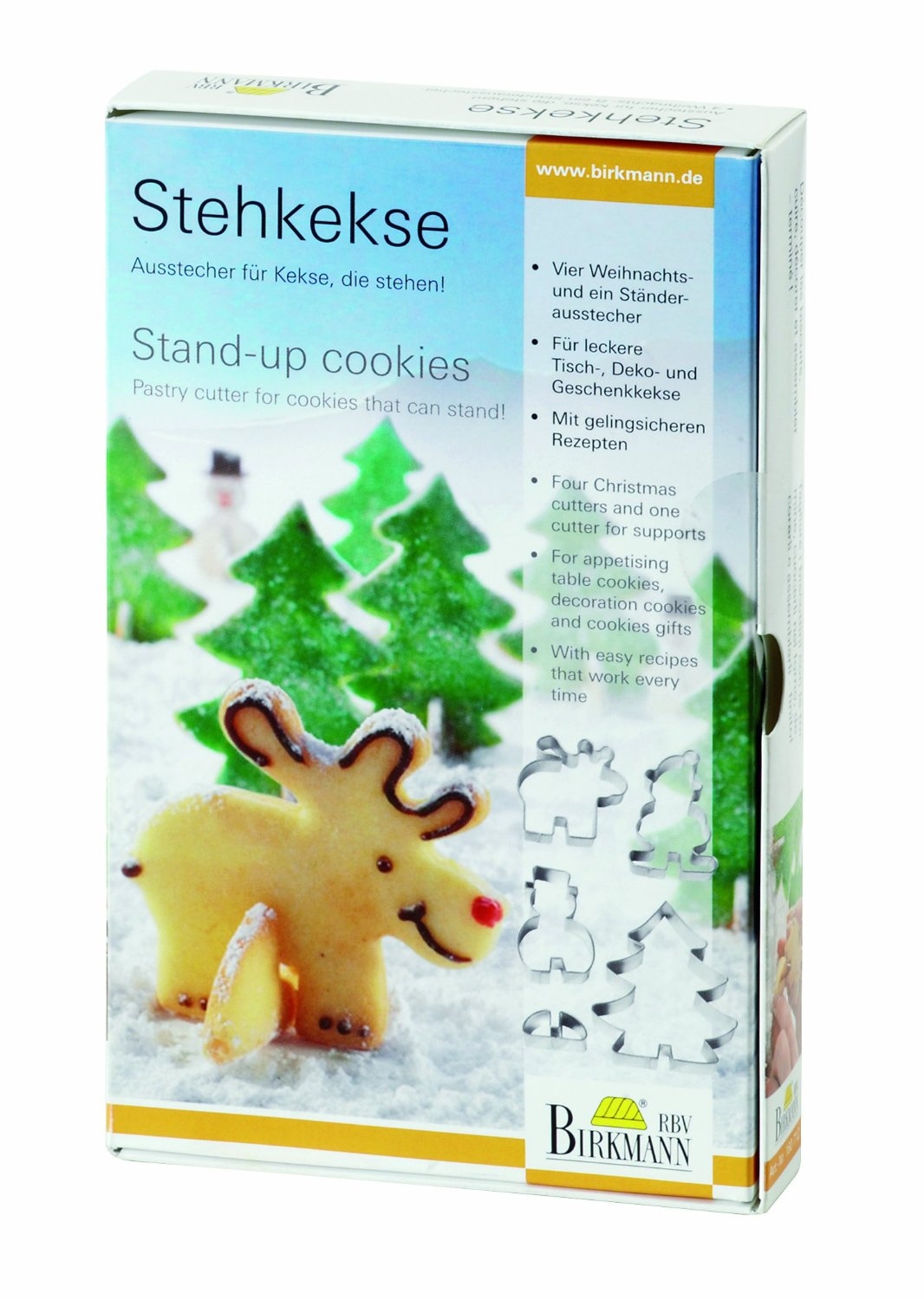 Stampo per biscotti Stand Up di Birkemann
