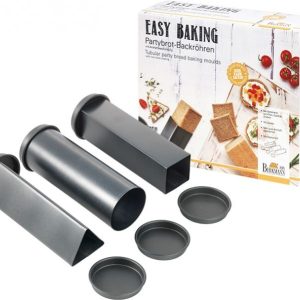 Set 3 stampi per pane Birkemann
