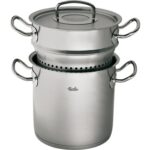 Pastaiola con cestello e coperchio Multistar Original Profi Collection di Fissler