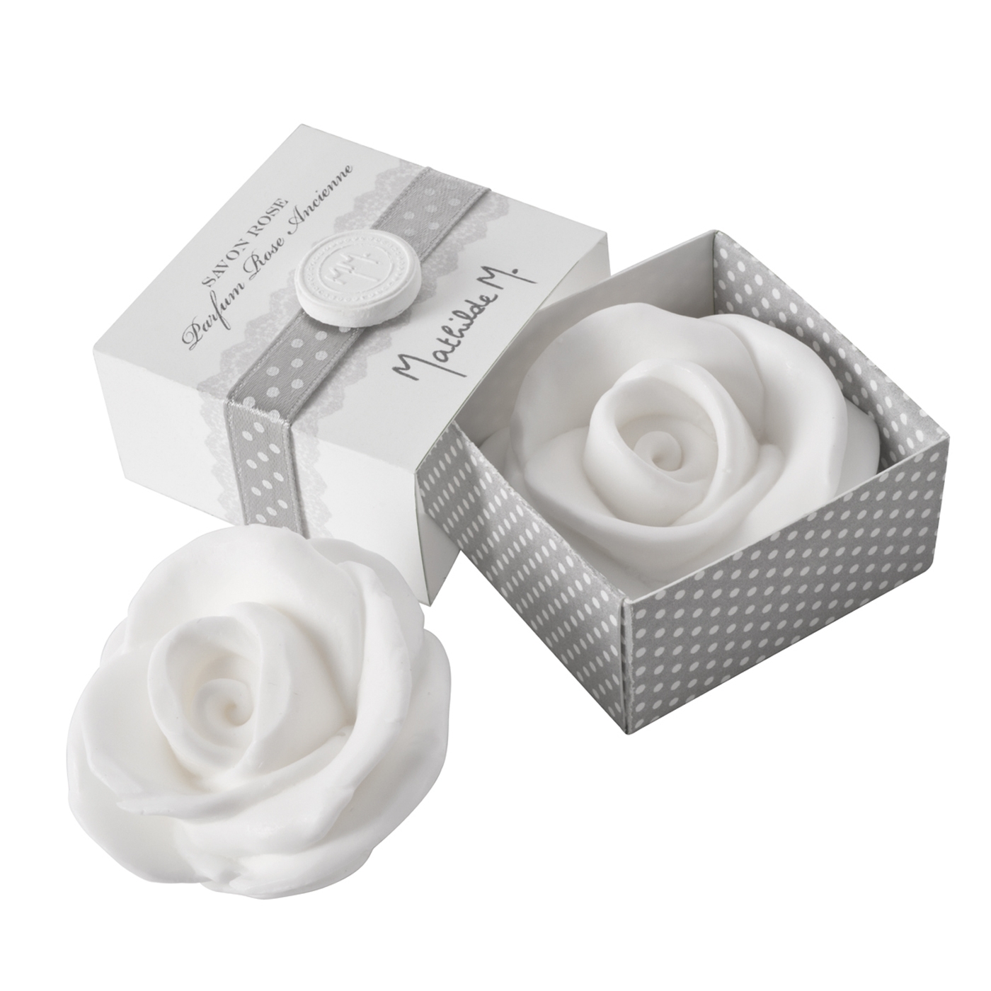 Sapone “Rosa” in scatolina di Mathilde M.