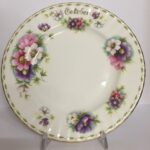 Piattino Frutta Flower Of The Month di Royal Albert