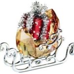 PREZZO SPECIALE: Slitta di Babbo Natale Swarovski