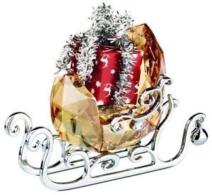 PREZZO SPECIALE: Slitta di Babbo Natale Swarovski