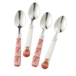 Set da 4 cucchiaini Abbracci Collection di Brandani