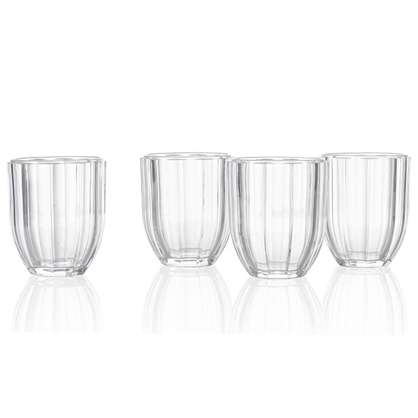 Set da 4 Bicchieri Raggio di Sole di Brandani