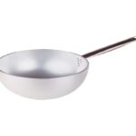Wok radiante con manico tubolare in alluminio di Pentole Agnelli