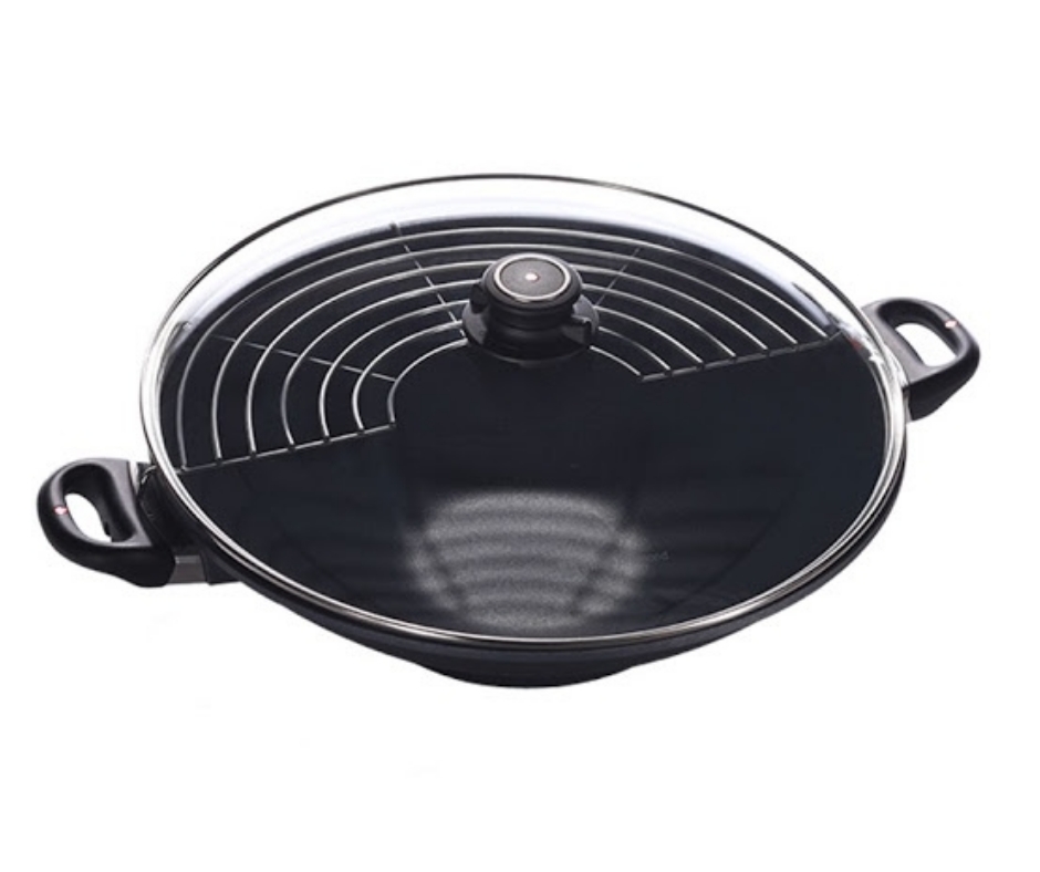 Swiss Diamond Wok con 2 manici 36cm