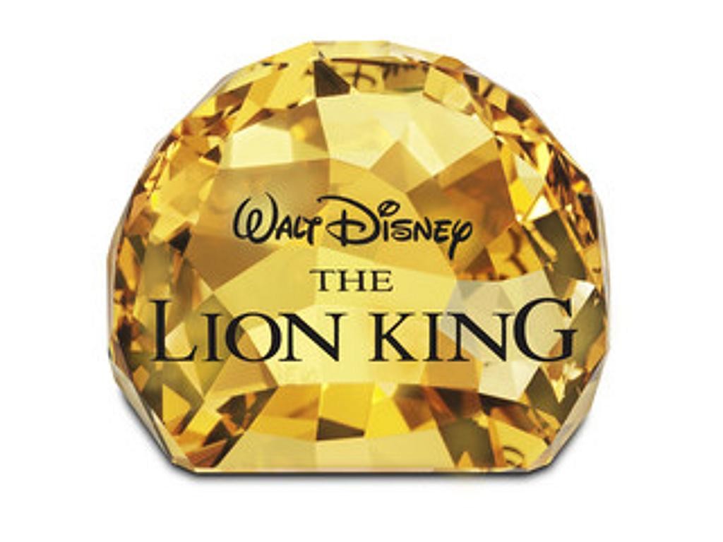 Swarovski Targhetta Re Leone Disney