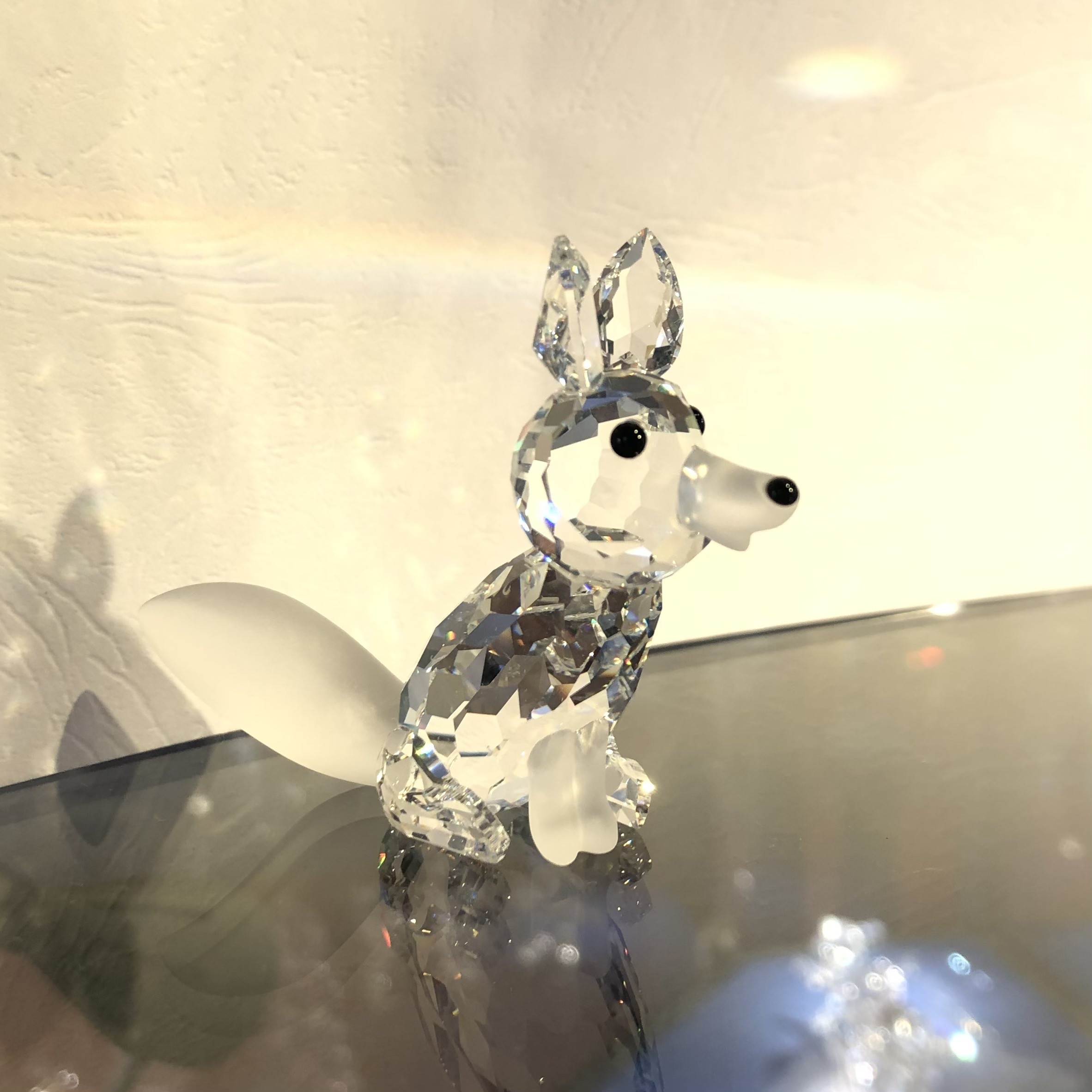 Volpe grande Swarovski