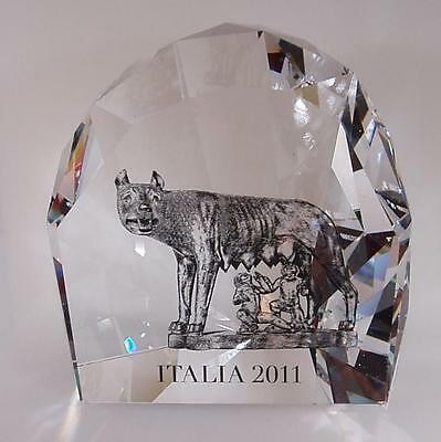 Lupa Swarovski fermacarte 2011
