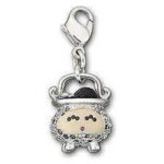 Collana Charm Cauldron Swarovski con cordoncino