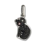 Collana Charm Lovlots Shady Swarovski con cordoncino