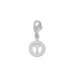 PREZZO SPECIALE: Charm Lettera T Swarovski