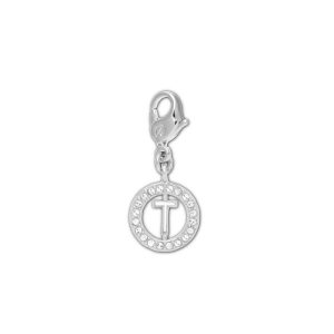 PREZZO SPECIALE: Charm Lettera T Swarovski