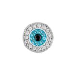 PREZZO SPECIALE: Charm Evil Eye Clip Swarovski