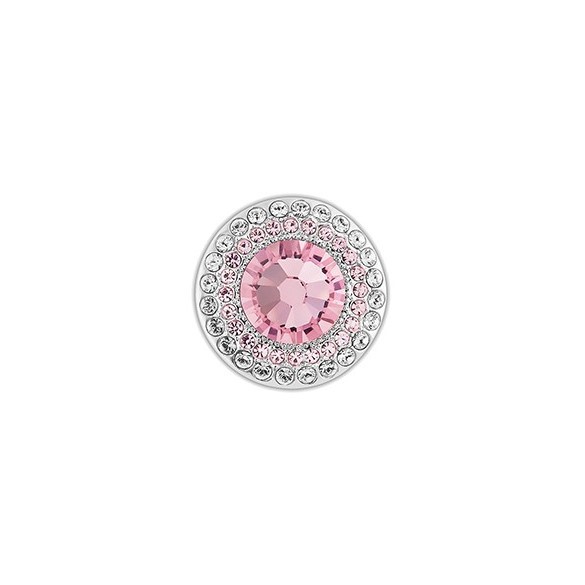 PREZZO SPECIALE: Charm Solitaire Pink Clip Swarovski