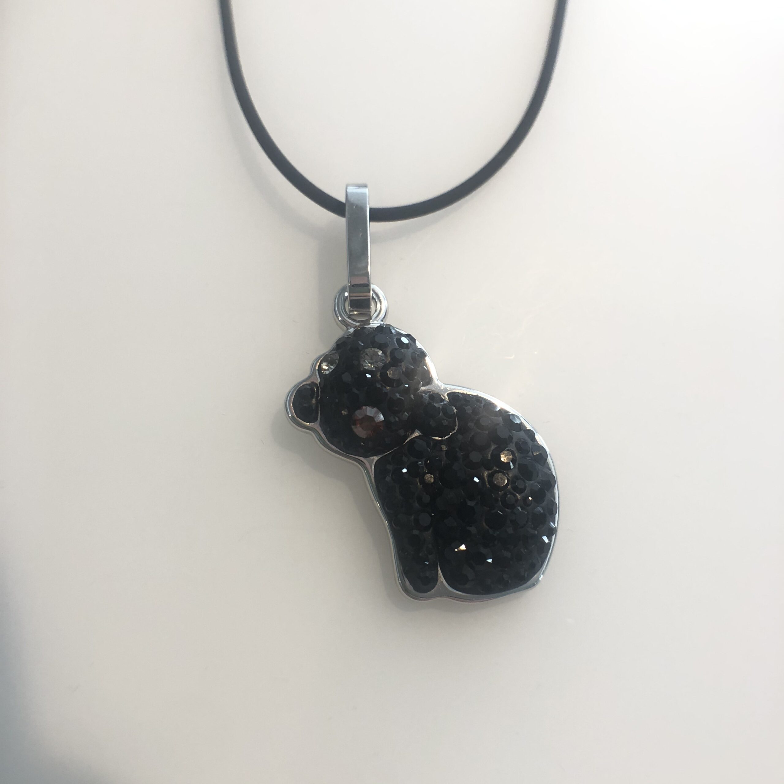 Collana Charm Lovlots Shady Swarovski con cordoncino