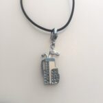Collana Charm Golf Bag Swarovski con cordoncino