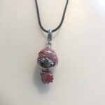 Collana Charm Growing Girl Swarovski con cordoncino