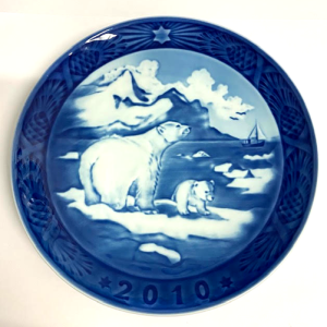 Piatto Christmas in Greenland 2010 Royal Copenhagen
