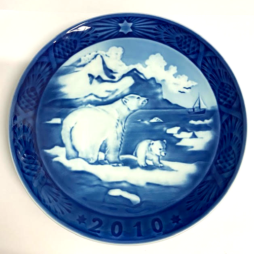 Piatto Christmas in Greenland 2010 Royal Copenhagen