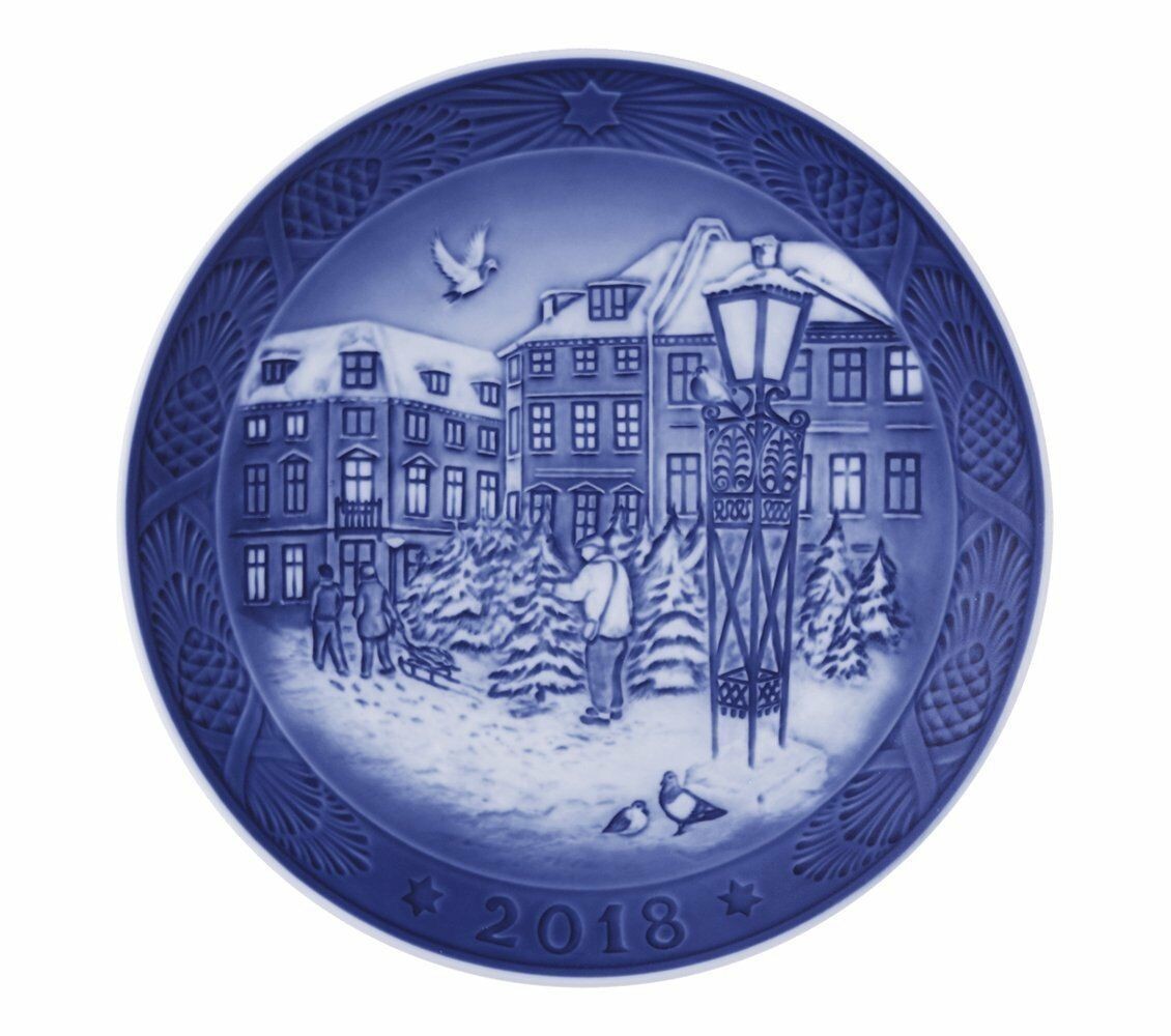 Piatto Christmas Tree Market 2018 Royal Copenhagen