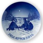 Piatto Sledge ride in the Snow 2014 Royal Copenhagen