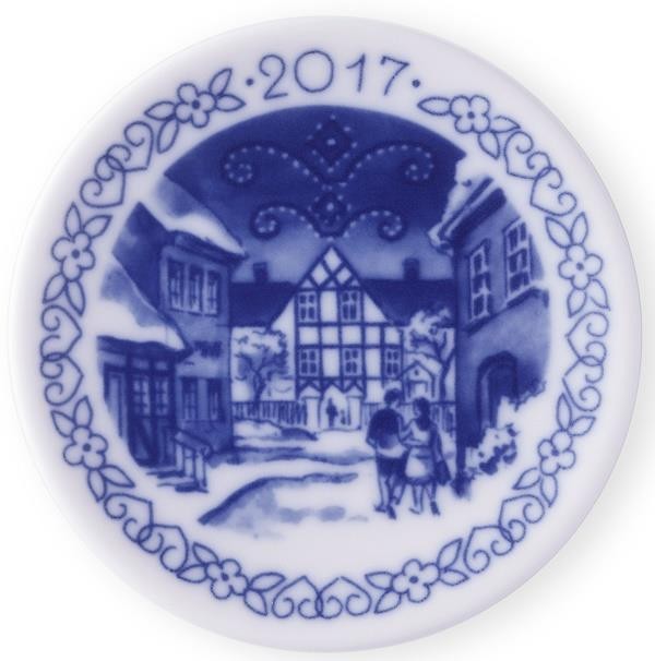 Placchetta Christmas Hotel Kirstine 2017 Royal Copenhagen