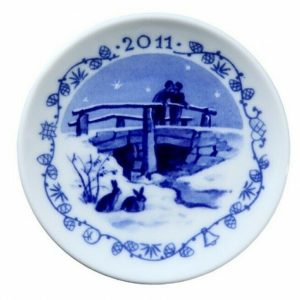Placchetta Christmas Immervad Bridge 2011 Royal Copenhagen