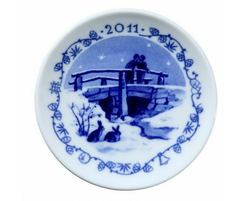 Placchetta Christmas Immervad Bridge 2011 Royal Copenhagen