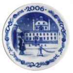 Placchetta Christmas Fredensborg Castle 2006 Royal Copenhagen