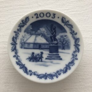 Placchetta Christmas Memorial 1848 Landsoldaten 2003 Royal Copenhagen