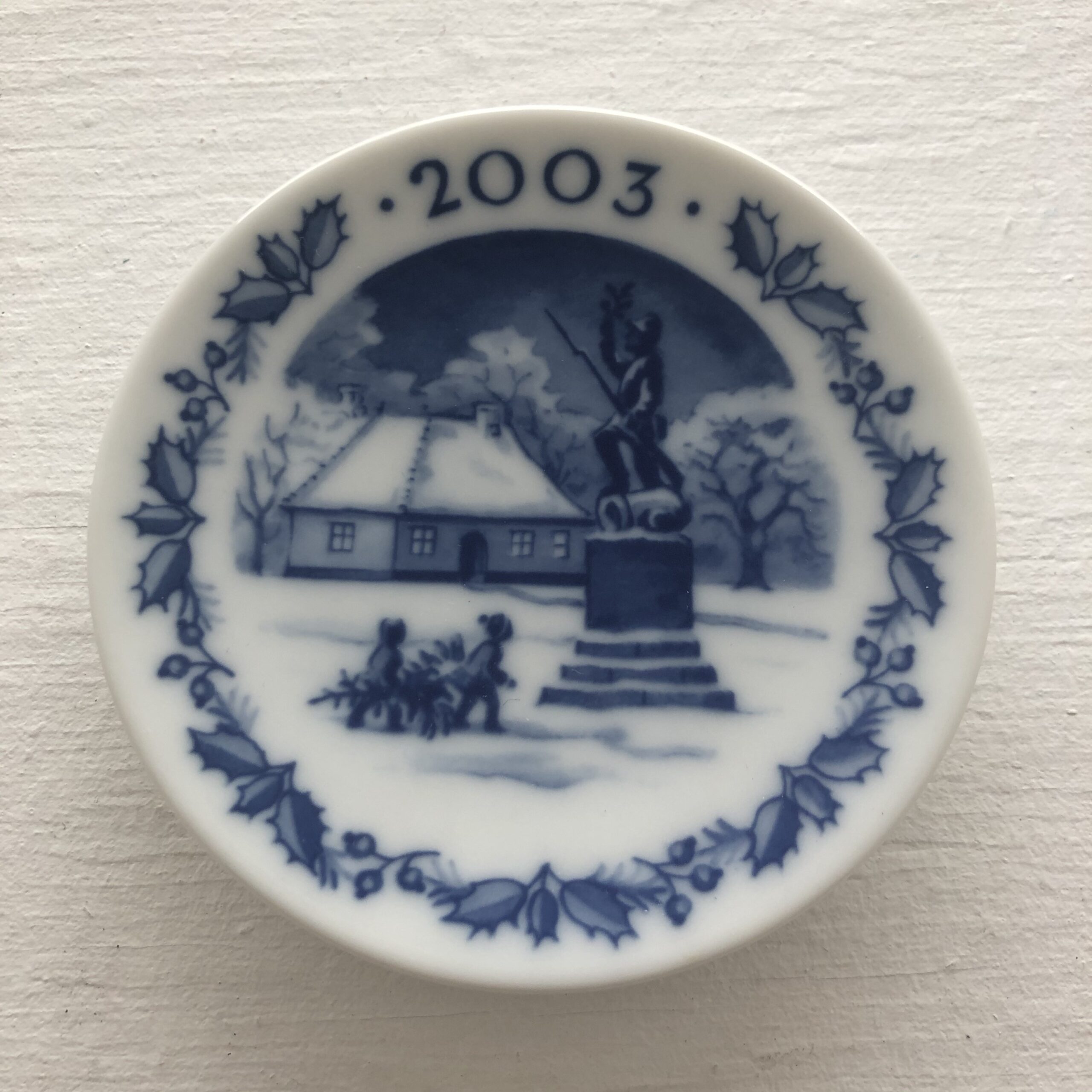 Placchetta Christmas Memorial 1848 Landsoldaten 2003 Royal Copenhagen