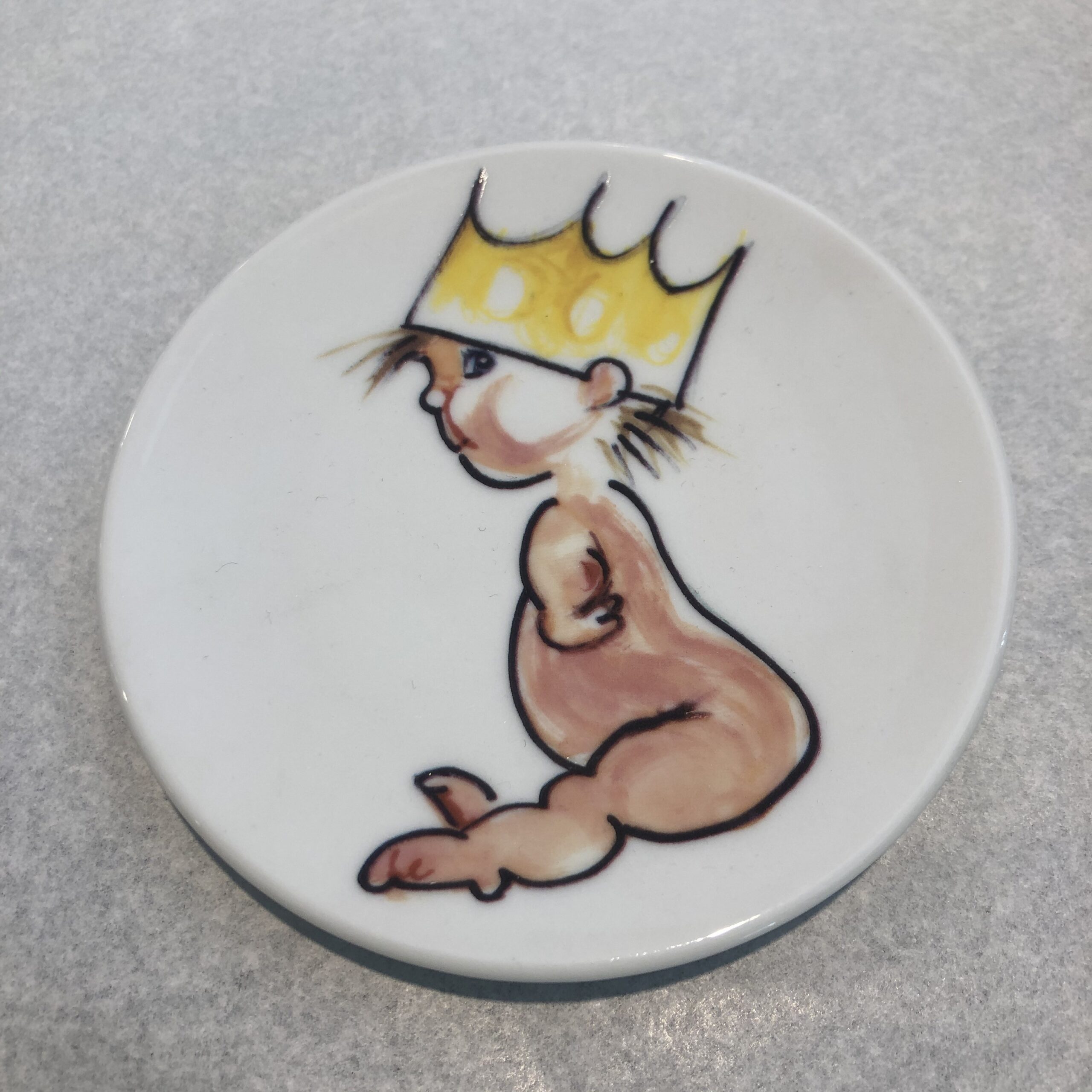 Placchetta Leone Zodiaco Royal Copenhagen
