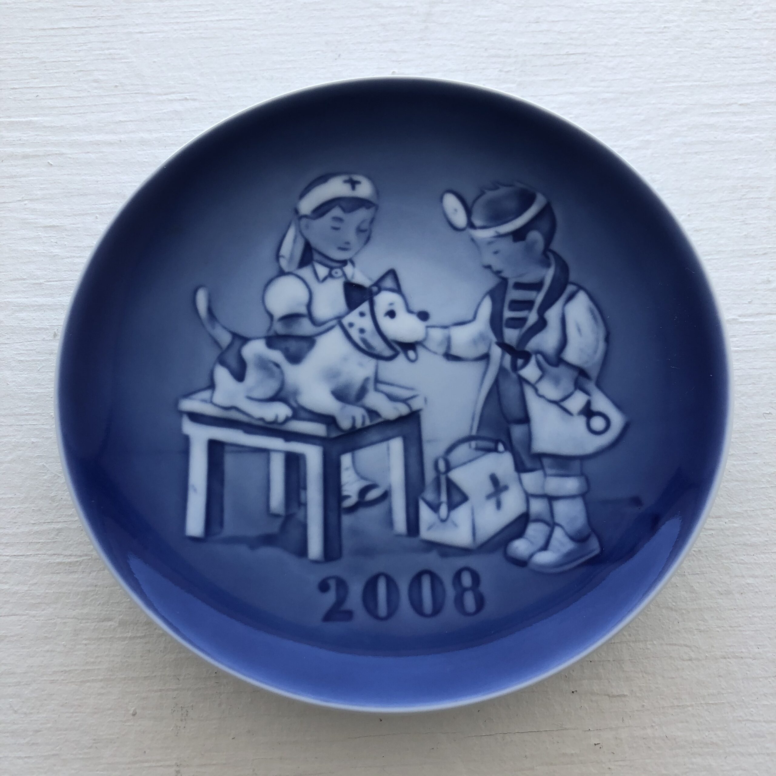 Piatto The Little Veterinarian 2008 Royal Copenhagen