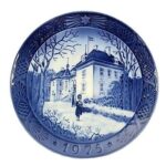 PREZZO SPECIALE: Piatto The Queen’s Christmas Residence 1975 Royal Copenhagen