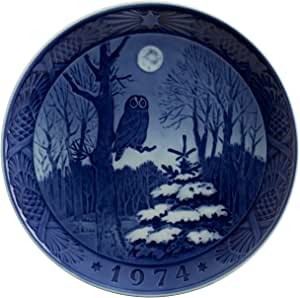 PREZZO SPECIALE: Piatto Winter Twilight 1974 Royal Copenhagen