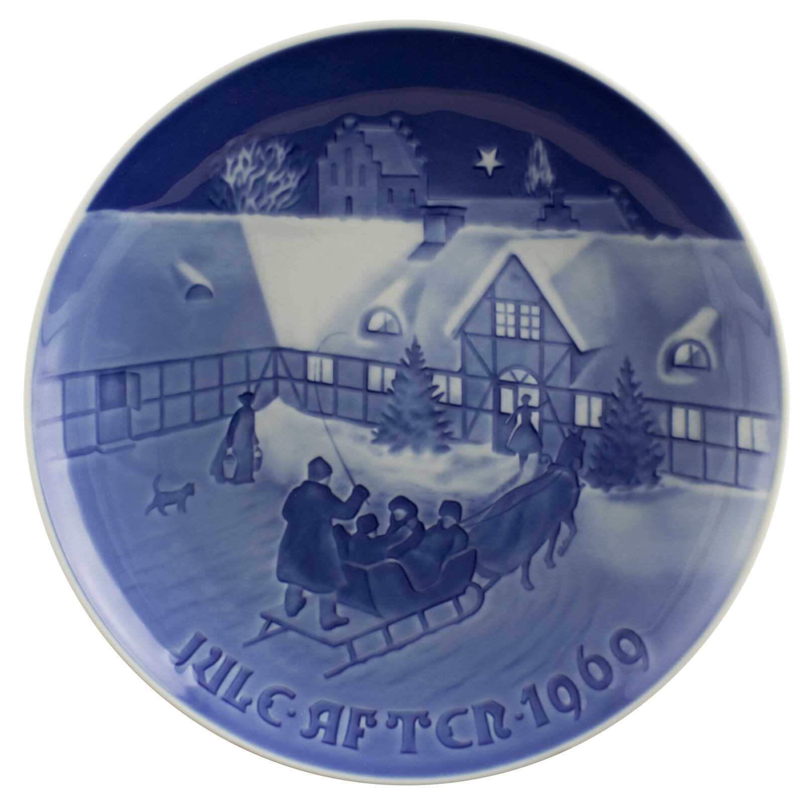 PREZZO SPECIALE: Piatto Arrival of Christmas guests 1969 Royal Copenhagen