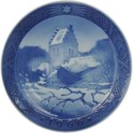 PREZZO SPECIALE: Piatto Blackbird at Christmas time 1966 Royal Copenhagen