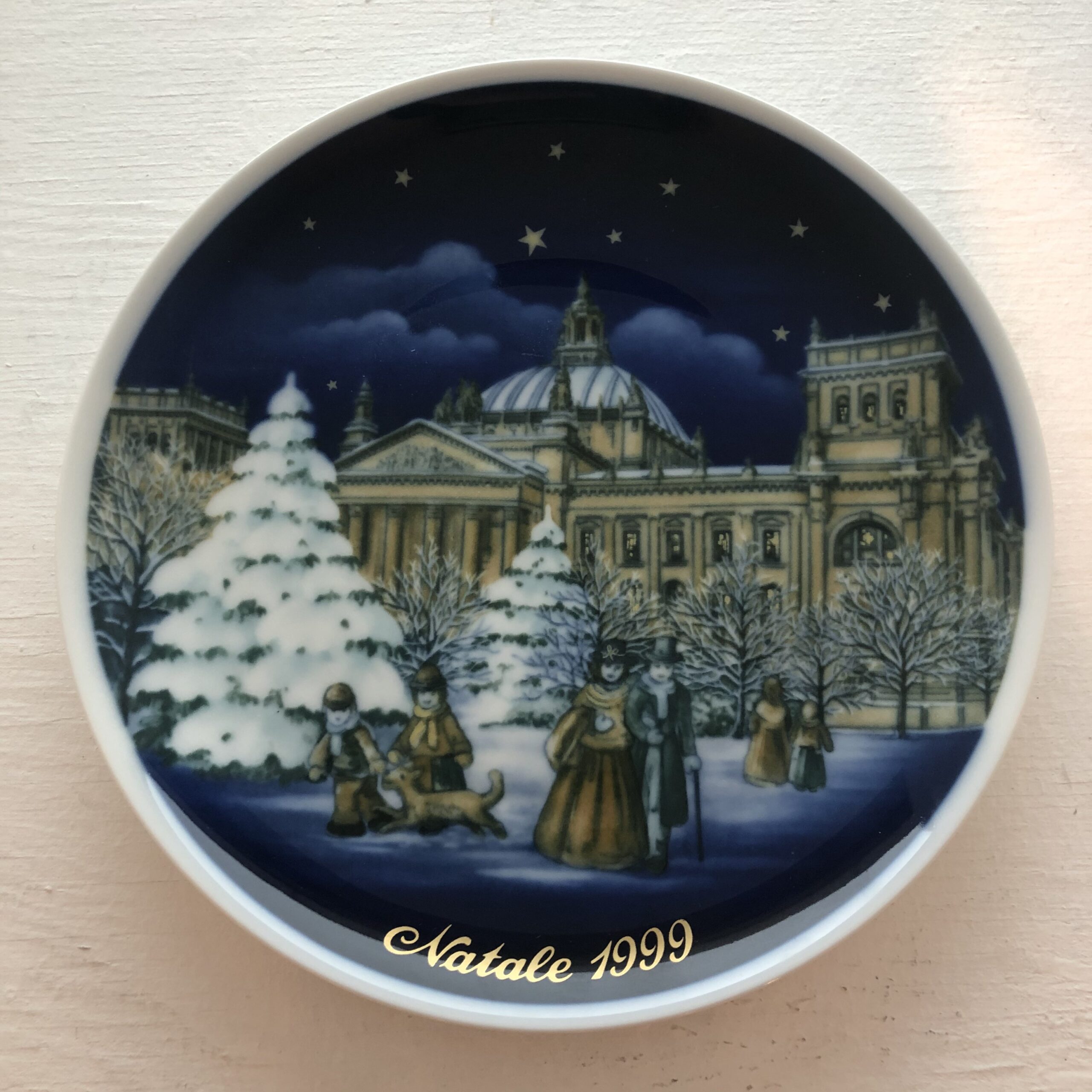 Piatto Natale 1999 Royal Tettau